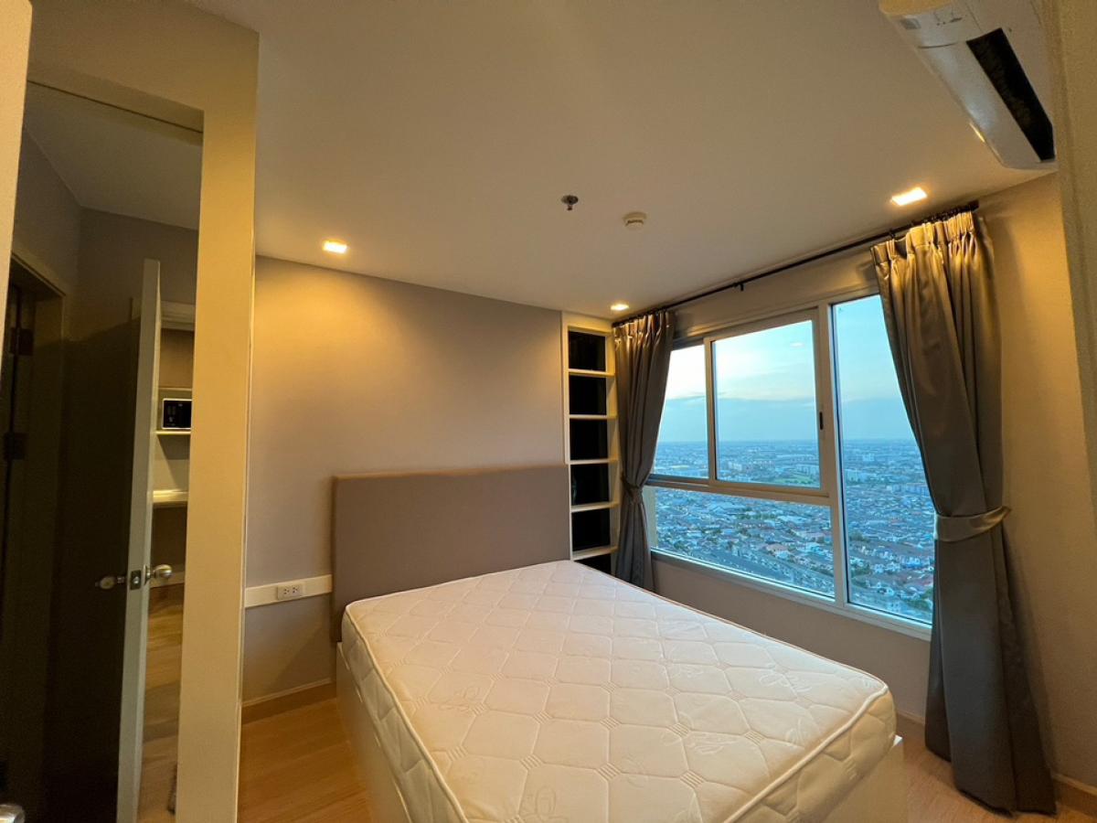 For RentCondoNonthaburi, Bang Yai, Bangbuathong : For rent!!️ Casa Condo @MRT Sam Yaek Bang Yai, 29th floor, studio room, east side, complete electrical appliances, area size 21 sq m, room ready to move in