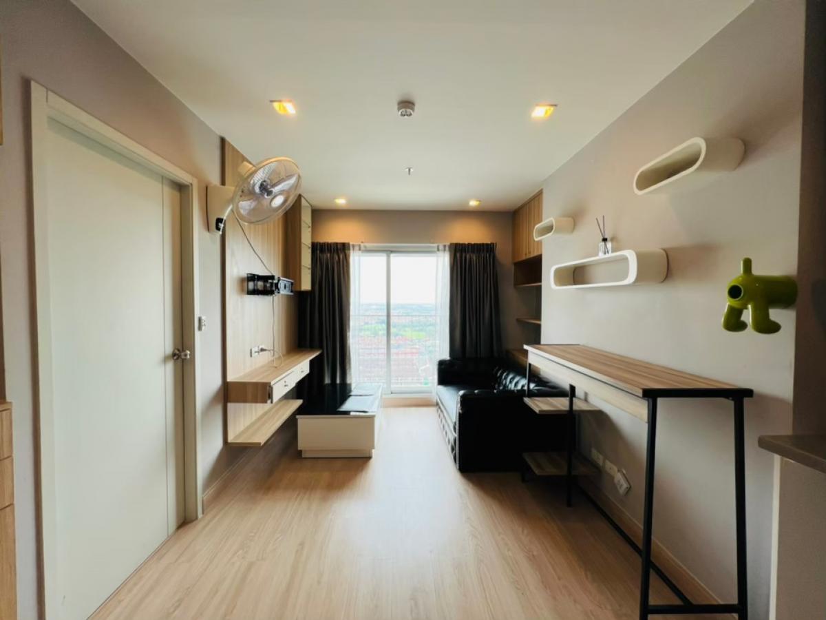 For RentCondoNonthaburi, Bang Yai, Bangbuathong : For rent!!️ Casa Condo @MRT Sam Yaek Bang Yai, 29th floor, studio room, east side, complete electrical appliances, area size 21 sq m, room ready to move in