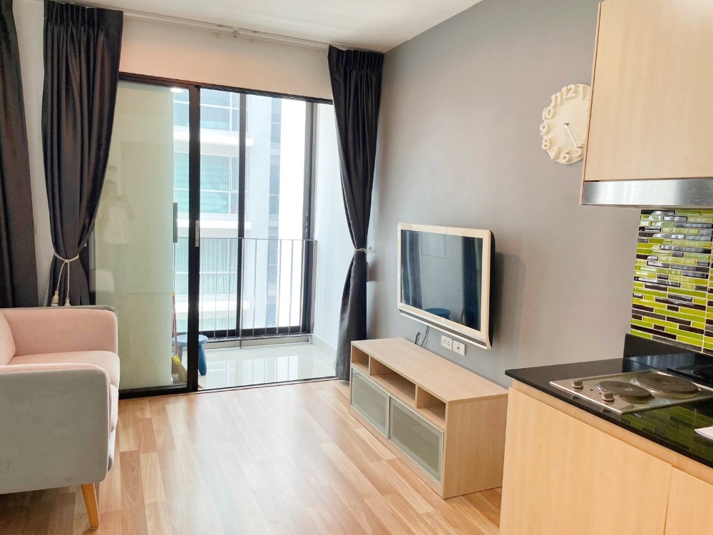 For SaleCondoRatchadapisek, Huaikwang, Suttisan : Condo for sale, Ideo Ratchada-Huay Kwang, 27 sq m., 16th floor, fully furnished, next to MRT Huay Kwang.