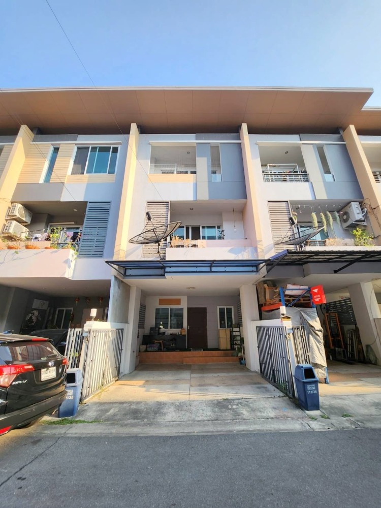 For SaleTownhouseBang Sue, Wong Sawang, Tao Pun : Townhome Motown Brio Chaengwattana - Prachachuen / 3 bedrooms (for sale), Motown Brio Chaengwattana - Prachachuen / Townhome 3 Bedrooms (FOR SALE) GAMET113