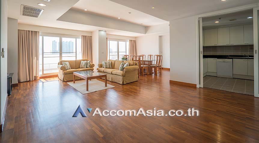 ให้เช่าคอนโดสาทร นราธิวาส : Duplex Condo | 3 Bedrooms Condominium for Rent in Sathorn, Bangkok near BRT Thanon Chan at Baan Nonzee (AA12190)