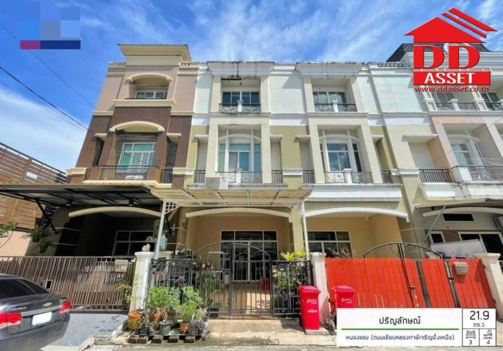 For SaleTownhouseBang kae, Phetkasem : 3-storey townhome for sale, Prinlak University, Phetkasem 69, Bang Bon 3