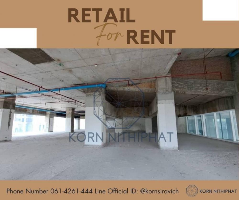 For RentRetailSathorn, Narathiwat : Business rental space, 1st floor, Sathorn area, next to BRT, with indoor parking | Stunning CBD Retail Space on 1st floor for Business Rental at Sathorn