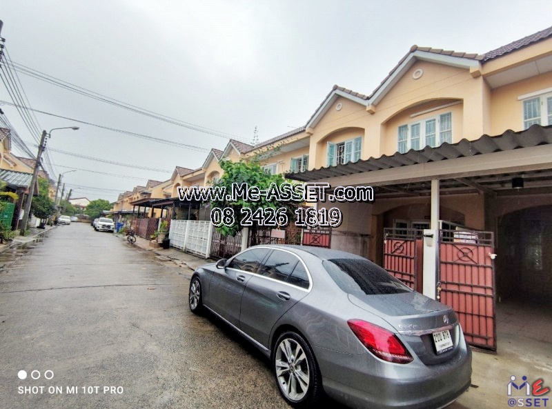 For SaleTownhouseNonthaburi, Bang Yai, Bangbuathong : Townhouse for sale in Bang Yai, Sai Noi, Sai Ma, Tha It, Bang Bua Thong: Bua Thong Thani University 24: 2 floors, 23 square meters: CODE KM-91254