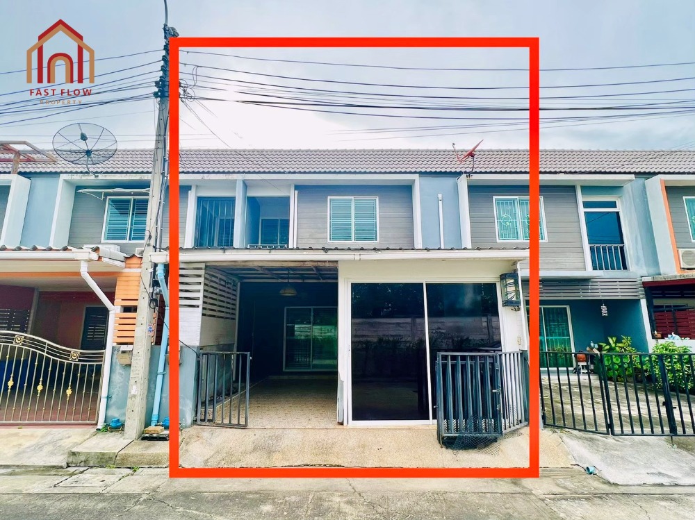 For SaleTownhouseChaengwatana, Muangthong : Townhouse for sale, Areeya, The Colors Tiwanon, Townhome, The Colors Areeya, kitchen addition, office addition, garage addition, a lot of usable space.