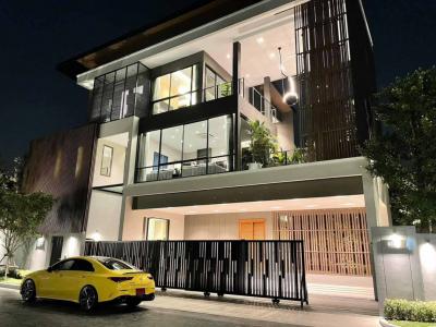 ขายบ้าน : ขาย บ้านเดี่ยว Pool Villa โครงการ The Gentry วิภาวดี 5 นอน 7 น้ำ 136.9 ตรว 3 ชั้น build-in ทั้งหลัง