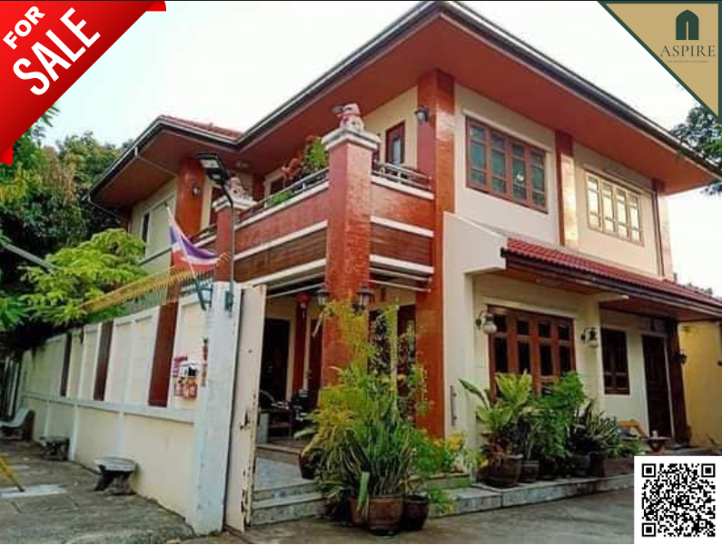 For SaleHouseOnnut, Udomsuk : [For Sale] 2-Storey Houses, with Factory License Can make a Warehouse or Worker's room, In Soi Wachiratham Sathit 40, Sukhumvit 101/1