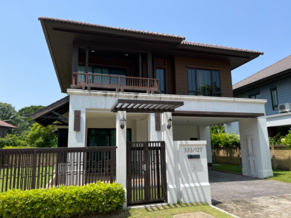 For SaleHouseChiang Mai : House for sale, Setthasiri Village, San Sai