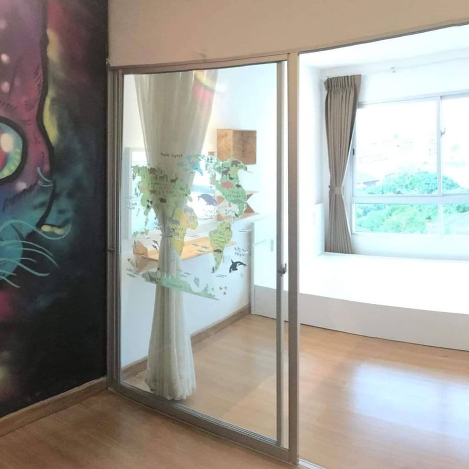 For SaleCondoRama3 (Riverside),Satupadit : August Condo Charoenkrung 80, empty room, 30 square meters