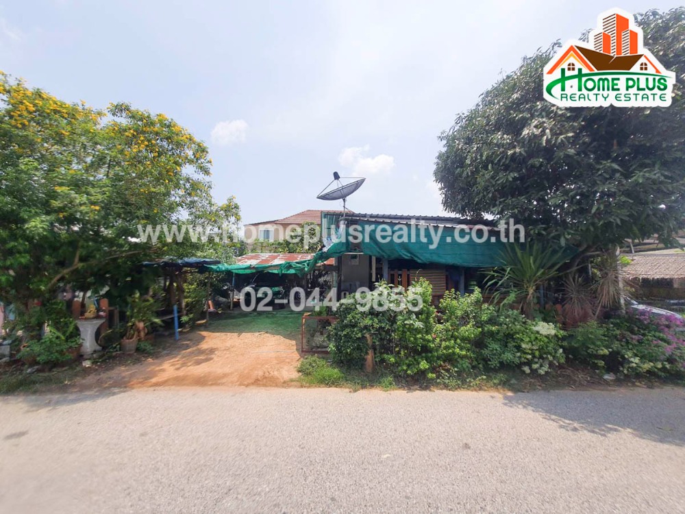 For SaleLandPattaya, Bangsaen, Chonburi : Land with a single-storey house, Thung Sukla Subdistrict, Si Racha District, Chonburi, area 50 square meters (near Laem Chabang Public Health Service Center 3)