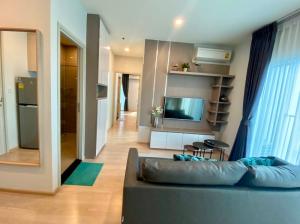 For RentCondoRatchadapisek, Huaikwang, Suttisan : 🔥🔥21766🔥🔥 For rent, Noble Revolve Ratchada 1 (2 bedrooms, 2 bathrooms, corner room with 2 balconies)