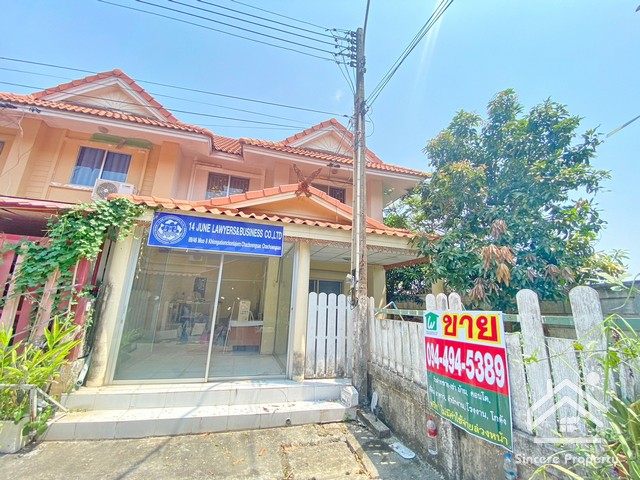 For SaleTownhouseChachoengsao : House for sale, Pruksa 36 (corner), Ladkrabang, near Suvarnabhumi, Chachoengsao.