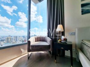 For SaleCondoSukhumvit, Asoke, Thonglor : 🔥Best View Corner Room 1 Bed with Bathtub Super High Fl. 45+ MRT Sukhumvit 550 m. & BTS Asok 700 m. at The Esse Asoke Condo / For Sale