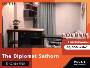 For RentCondoSathorn, Narathiwat : The Diplomat Sathorn. Located on Sathorn Road in the heart location of central business districts