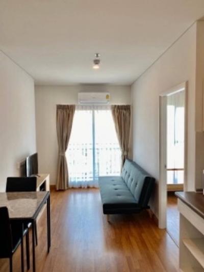 For RentCondoRama3 (Riverside),Satupadit : Condo for rent near schools, next to the expressway, Lumpini Place Ratchada-Sathu, 28 sq m.