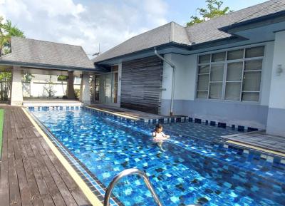 For SaleHousePhuket : House for sale, Pool Villa, Soi Songkhun, 1000 sq m. 250 sq.wa. 5 bedrooms, 6 bathrooms, excellent condition.