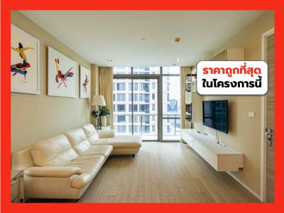 For SaleCondoSukhumvit, Asoke, Thonglor : Condo for sale, THE ROOM Sukhumvit 21, 58. sqm., 21st floor, excellent condition. CCA