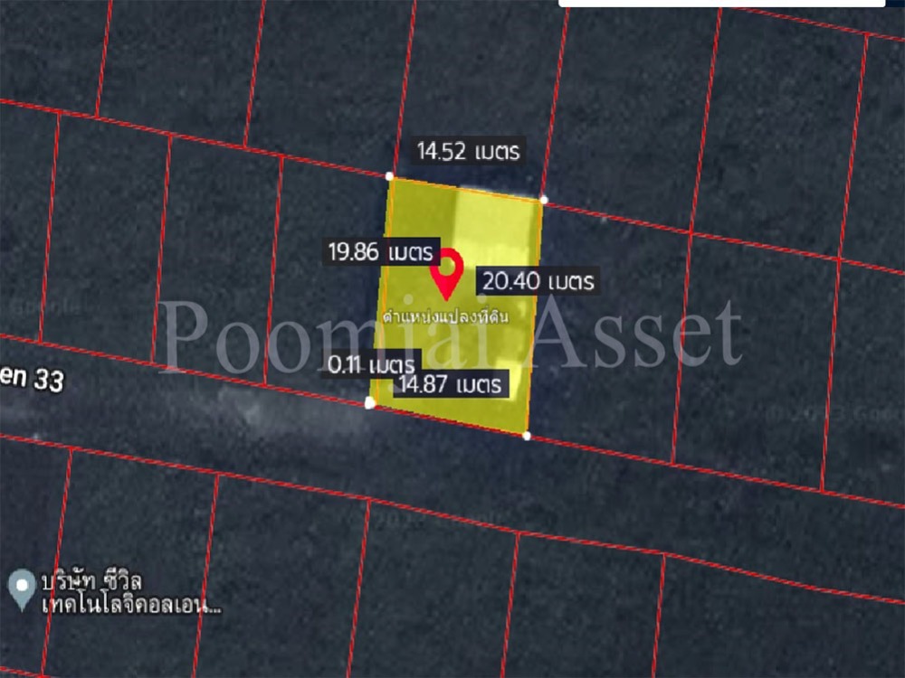 For SaleLandMin Buri, Romklao : Land for sale already filled Soi Phraya Suren 33, Chuenkamonniwet Village 7, Bang Chan, Minburi