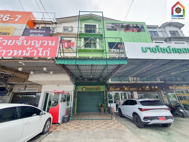 For SaleShophousePinklao, Charansanitwong : Commercial building for sale With office equipment, 4.5 floors, Ratchaphruek Road, Bang Rak Noi, Mueang Nonthaburi.