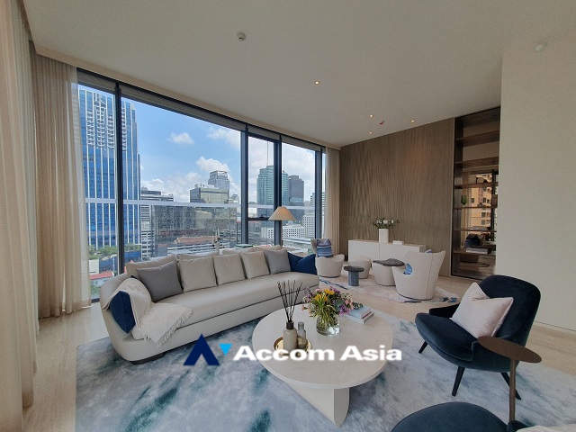 For SaleCondoWitthayu, Chidlom, Langsuan, Ploenchit : Corner Unit | 2 Bedrooms Condominium for Sale in Ploenchit, Bangkok near BTS Chitlom at Scope Langsuan (AA35013)