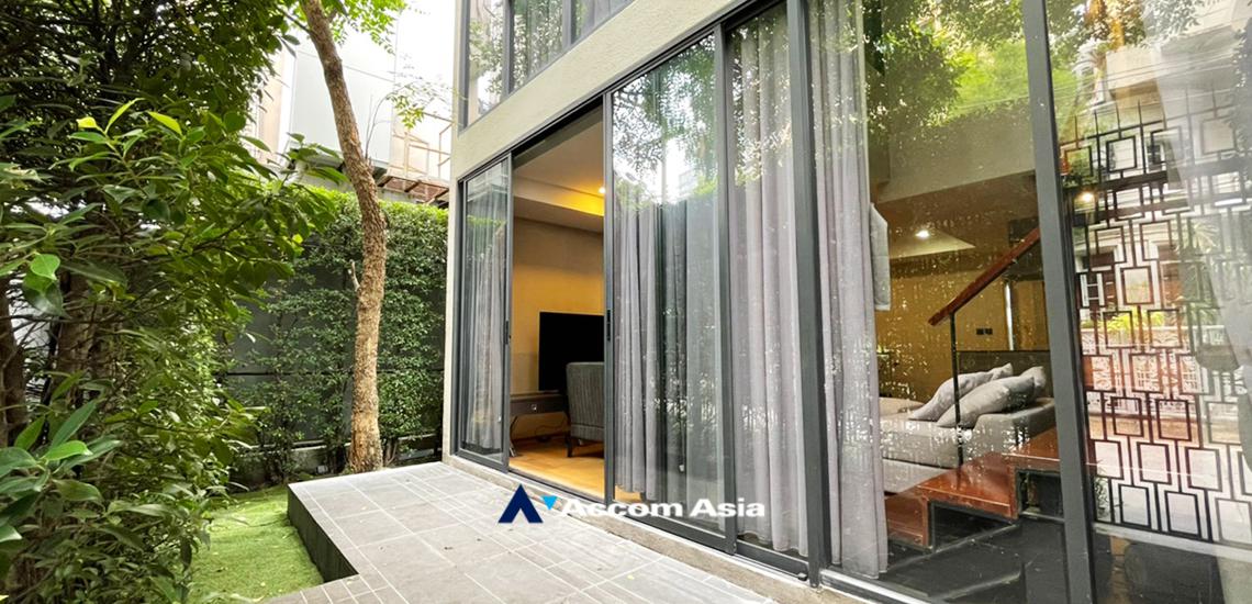 For SaleCondoWitthayu, Chidlom, Langsuan, Ploenchit : Ground Floor, Duplex Condo | 3 Bedrooms Condominium for Sale and Rent in Ploenchit, Bangkok near BTS Chitlom at Klass Langsuan (AA27455)