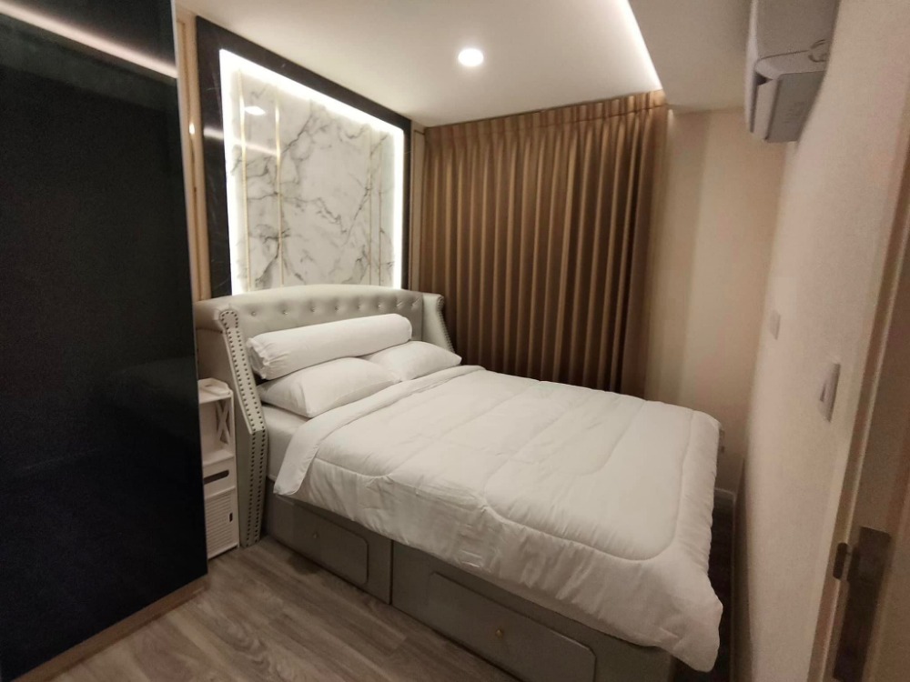 For RentCondoOnnut, Udomsuk : 🔥New room🔥IKON Sukhumvit 77, near BTS On Nut, 29 sq m, fully furnished, price 12,000 baht