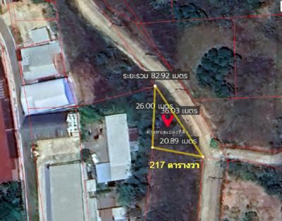 For SaleLandPhetchabun : Land for sale, Khao Kho, Camp Son Subdistrict, 217 square wah, near Wat Phra That Phasornkaew.