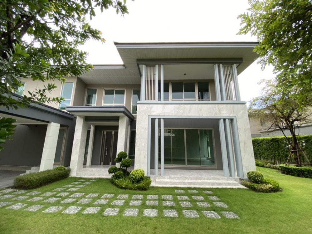 For SaleHouseChaengwatana, Muangthong : Big House, Ready to move in, Opposite SISB International School, with a built-in PM 2.5 air filter system, Perfect Masterpiece Chaengwattana