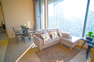 ให้เช่าคอนโดสุขุมวิท อโศก ทองหล่อ : Fully Furnished 2 Beds Unit for Rent!