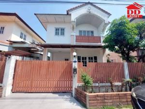 For SaleHouseRama5, Ratchapruek, Bangkruai : 2-storey twin house, Burirom Village Ring Road - Pinklao Soi Wat Phra Ngoen, Bang Yai, Nonthaburi, near the Kanchanaphisek Ring Road