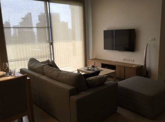 For RentCondoSukhumvit, Asoke, Thonglor : Condo HQ Thonglor by Sansiri for rent, 2 bedrooms, near BTS Thong Lo