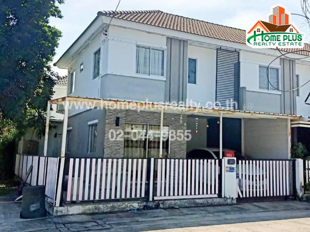 For SaleTownhousePattaya, Bangsaen, Chonburi : Baan Pruksa 89 Setthakit-Marry School behind the corner (Baan Pruksa 89 Setthakit-Marry School) Chonburi