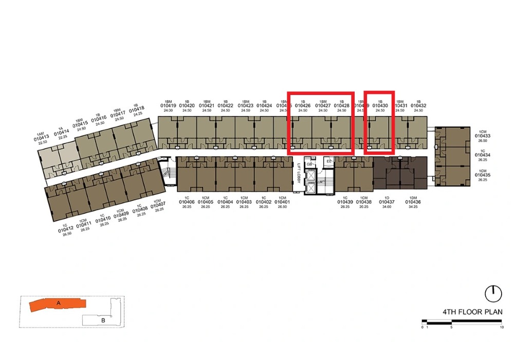 Sale DownCondoPathum Thani,Rangsit, Thammasat : Dcondo Hype Rangsit 1-bed Building A 24.5 sq m. North 6x,xxx baht/sq m. First price, open view.