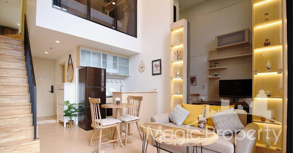 For SaleCondoSukhumvit, Asoke, Thonglor : 1 Bedroom Duplex Condo For Sale in MARU Ekkamai 2, Watthana, Bangkok