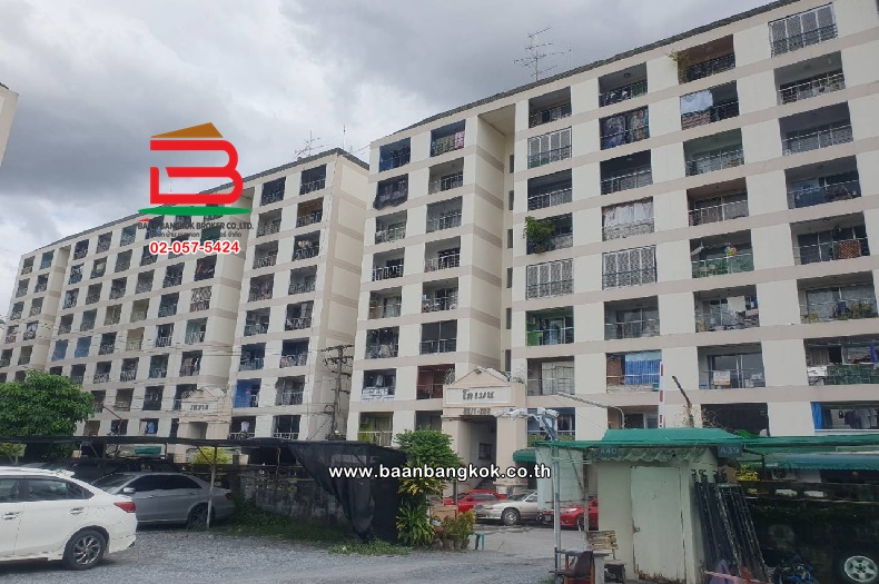 For SaleCondoOnnut, Udomsuk : Condominium, Baan Sukhumvit 77, Soi On Nut 17, Intersection 16, area 45.08 sq m., On Nut Road, Suan Luang Subdistrict, Suan Luang District, Bangkok.