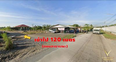 For SaleLandMahachai Samut Sakhon : Land for sale in Bang Krachao, Samut Sakhon, 2-2-85 rai, next to a public road. Suitable for building a house