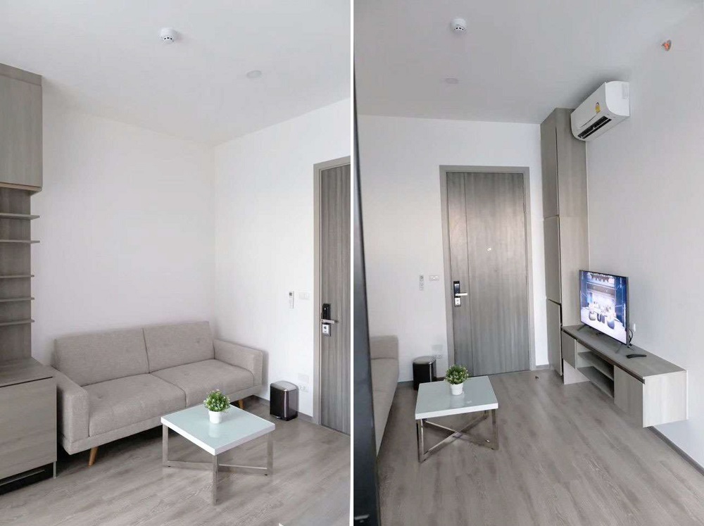 For RentCondoOnnut, Udomsuk : KnightsBridge Prime Onnut fully furnished + River view (near BTS On-nut, Big-C Onnut, Bangkok Prep School Sukhumvit 77, Expressway)