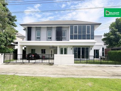 For SaleHouseRama5, Ratchapruek, Bangkruai : Casa Premium House Ratchaphruek-Chaengwattana, 4 bedrooms, 5 bathrooms, 84 sq.w., partially furnished, ready to move in, 13.9 million