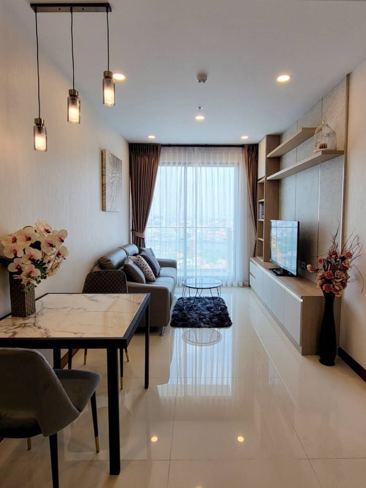 For RentCondoWongwianyai, Charoennakor : 🔥🔥 Urgent for rent!!️ Ready to move in (1 bedroom 48 sq m) Condo Supalai Premier Charoen Nakhon 🟠FM2307-014