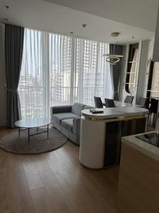 For RentCondoSukhumvit, Asoke, Thonglor : Condo for rent, Noble Around 33, Sukhumvit 33, size 2 bedrooms, 2 bathrooms, area 55 sq m, 6th floor, BTS Phrom Phong, fully furnished.