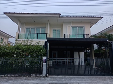 For SaleHousePhutthamonthon, Salaya : Selling cheap!! 3 bedrooms, 2 bathrooms, only 6.6 million baht, Pruksa Gallery Village, Sai 4 // 065 356 2745 The Toy