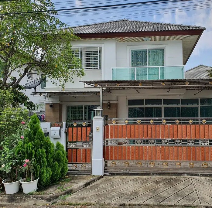 For SaleHouseRama5, Ratchapruek, Bangkruai : house for sale Charansanitwong Pinklao Chuan Chuen Modus Village