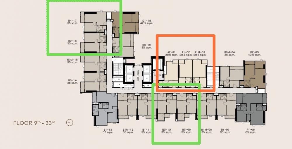 ขายดาวน์คอนโดลาดพร้าว เซ็นทรัลลาดพร้าว : Life Phahon ladprao วิวสวนจตุจักร 1 bed 35 Sq.m Selling Price : 4,980,000 Call/Line : 0990950009