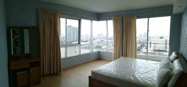 For SaleCondoWongwianyai, Charoennakor : Condo for sale Supalai River Place (Supalai River Place), area 105 square meters, size 2 bedrooms, 2 bathrooms, floor 23, view of the Chao Phraya River