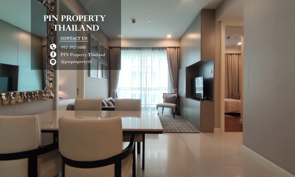 For RentCondoWitthayu, Chidlom, Langsuan, Ploenchit : ✦✦✦ R-00318 Condo for rent, Q Langsuan, beautiful room, high view, fully furnished, has a washing machine, call 092-392-1688