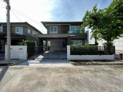 For SaleHousePhutthamonthon, Salaya : Single house for sale, Chaiyaphruek, Phutthamonthon Sai 5, very beautifully decorated, 50 sq m, 2 floors, near Kosin University. and Mahidol University