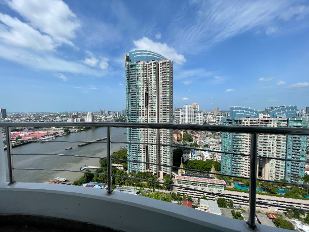 For RentCondoWongwianyai, Charoennakor : Condo for rent, Supalai River Place, 33rd floor