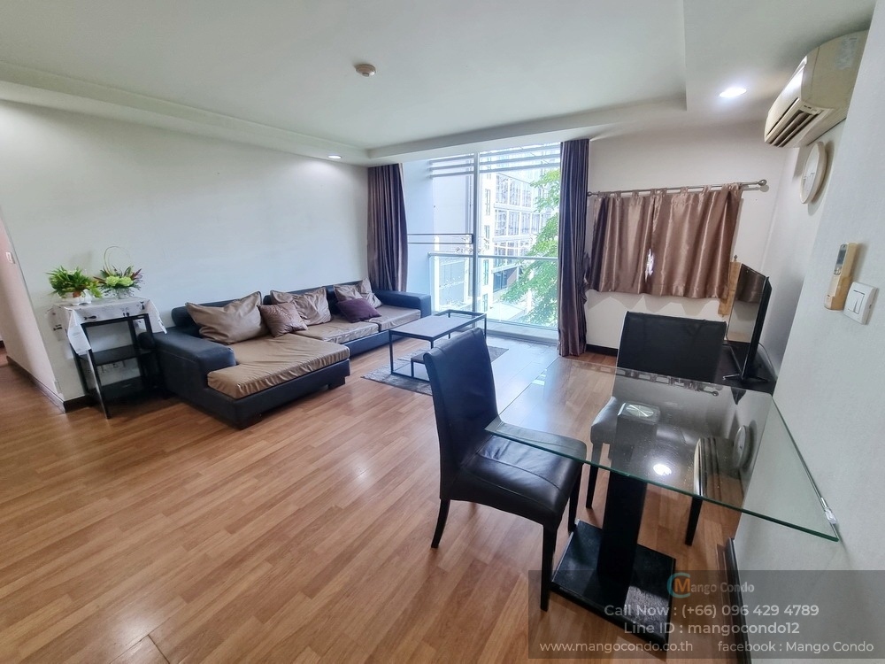 ให้เช่าคอนโดรัชดา ห้วยขวาง : The Kris Ratchada 17 for rent big room special price near MRT Sutthisan