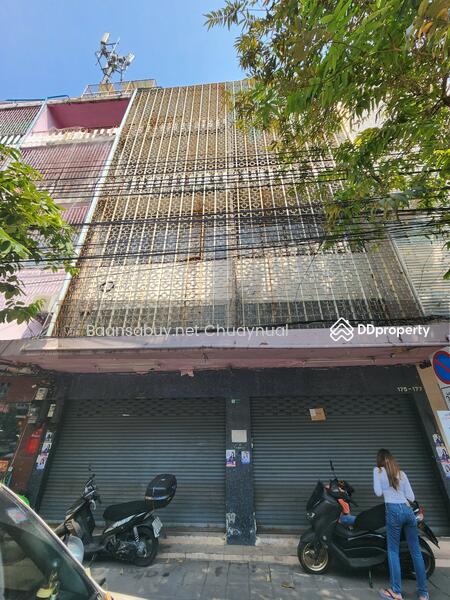 For RentShophouseBang Sue, Wong Sawang, Tao Pun : For rent, 4-storey commercial building, 1-2 booths, next to Phlapphlachai Road, land 36 square meters. Suitable for airbnb, Hostel 100k/m.