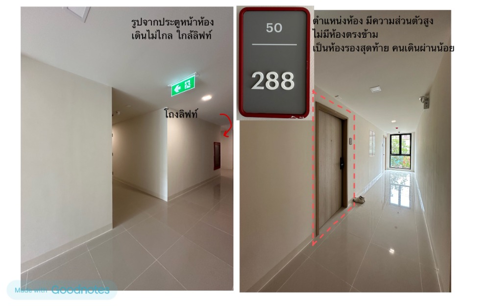 Sale DownCondoPathum Thani,Rangsit, Thammasat : ** Plus Noi d condo hype Rangsit 1br 24.5 sq m. East side